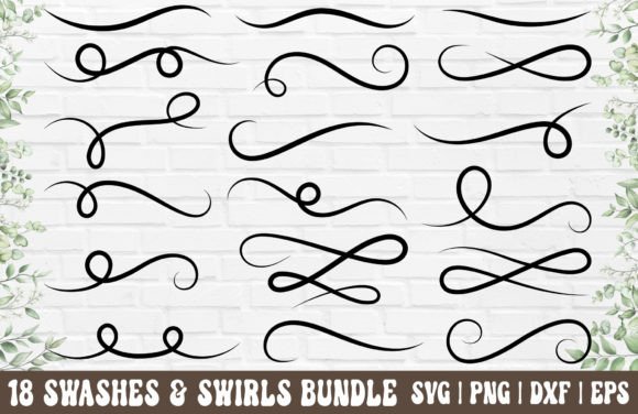 Download Swirl SVG - Decorative Swirl Ornaments - Swirl Collection