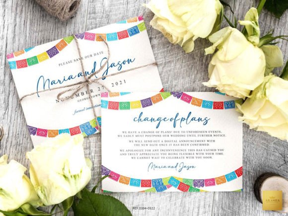 Download Mexican Theme Save the Date Card - Premium Resources